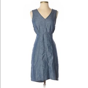 Freedom Trail light blue linen sundress Size S